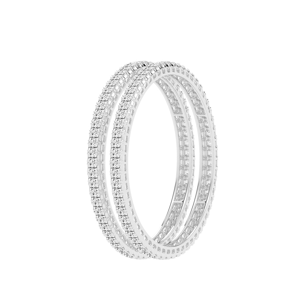 Celeste Diamond-Embellished Bangles