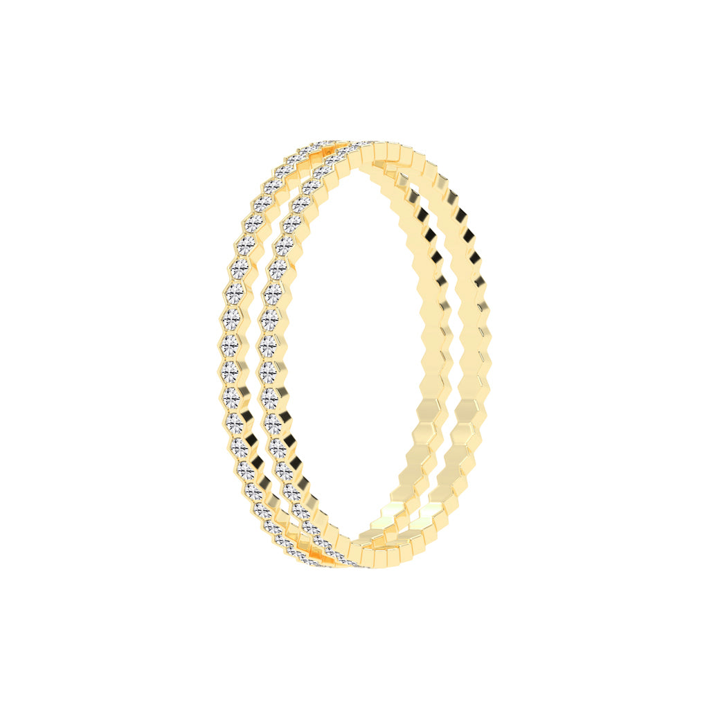 Hexa Radiance Bangles