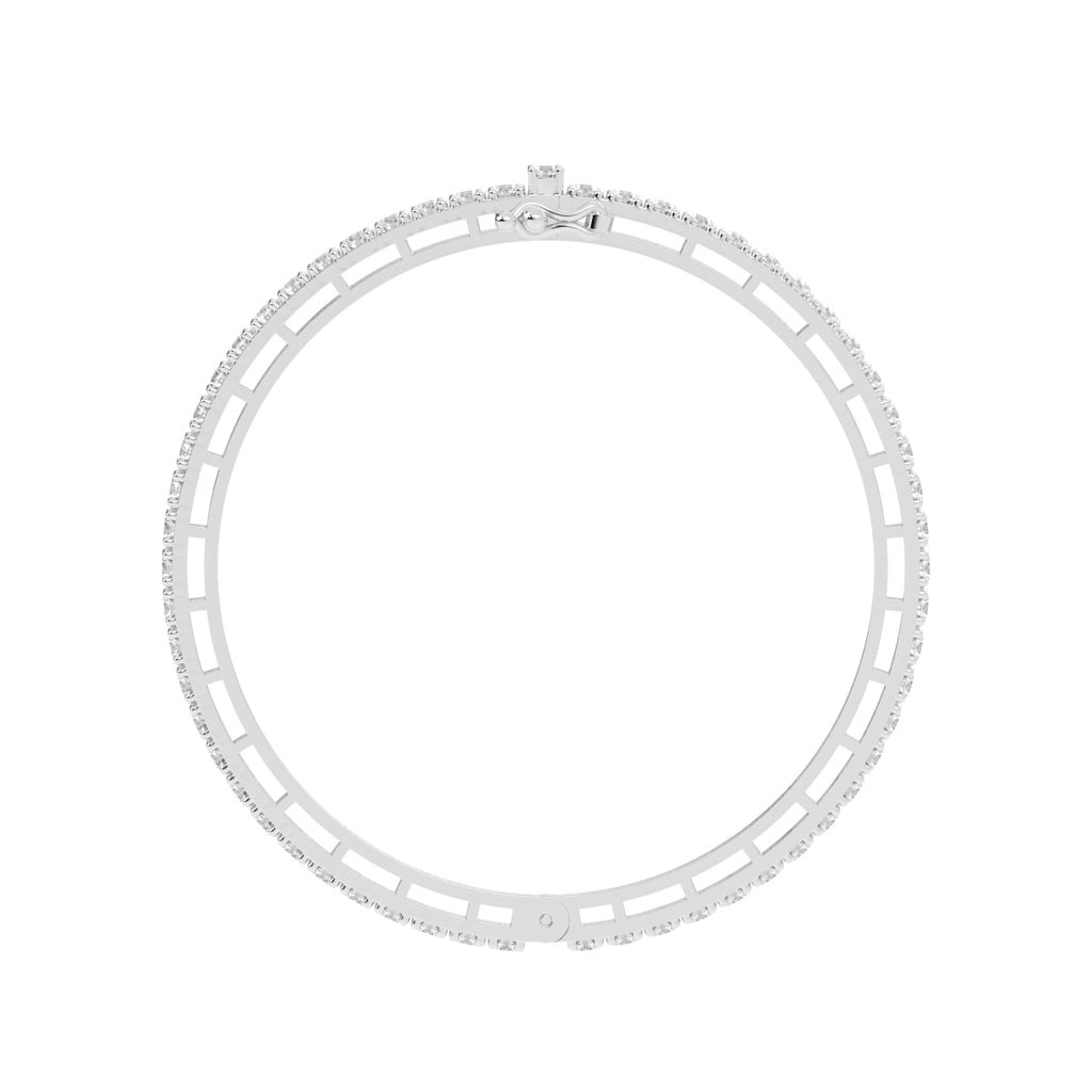 Regal Radiance Diamond Bangle