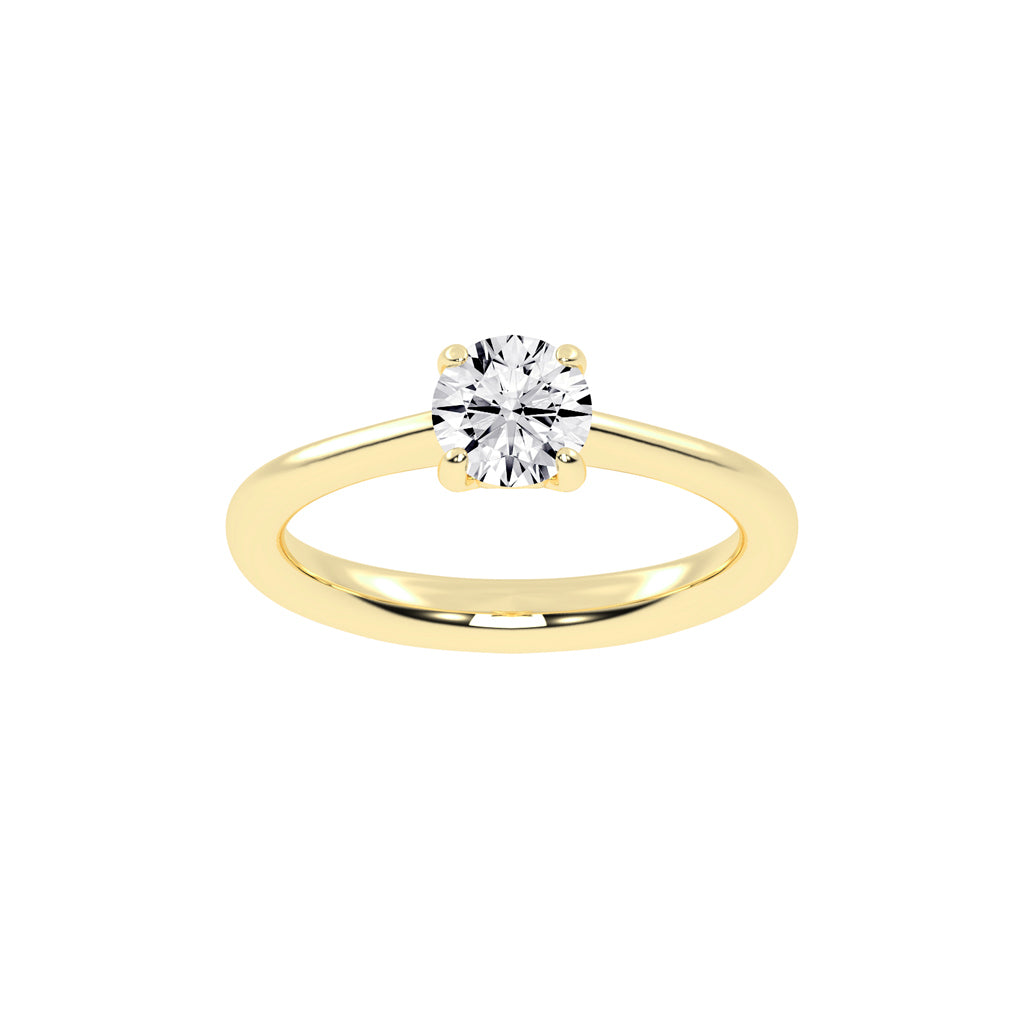 Timeless Round-Cut Solitaire Ring