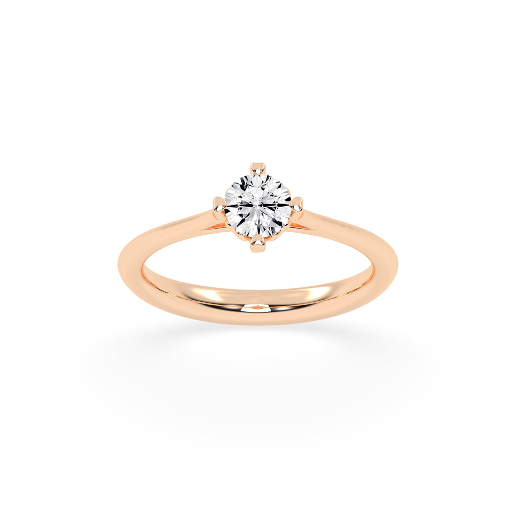 Classic Solitaire Brilliance Ring