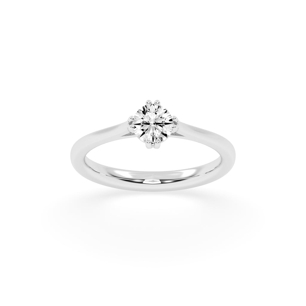 Beautiful Solitaire Love Ring