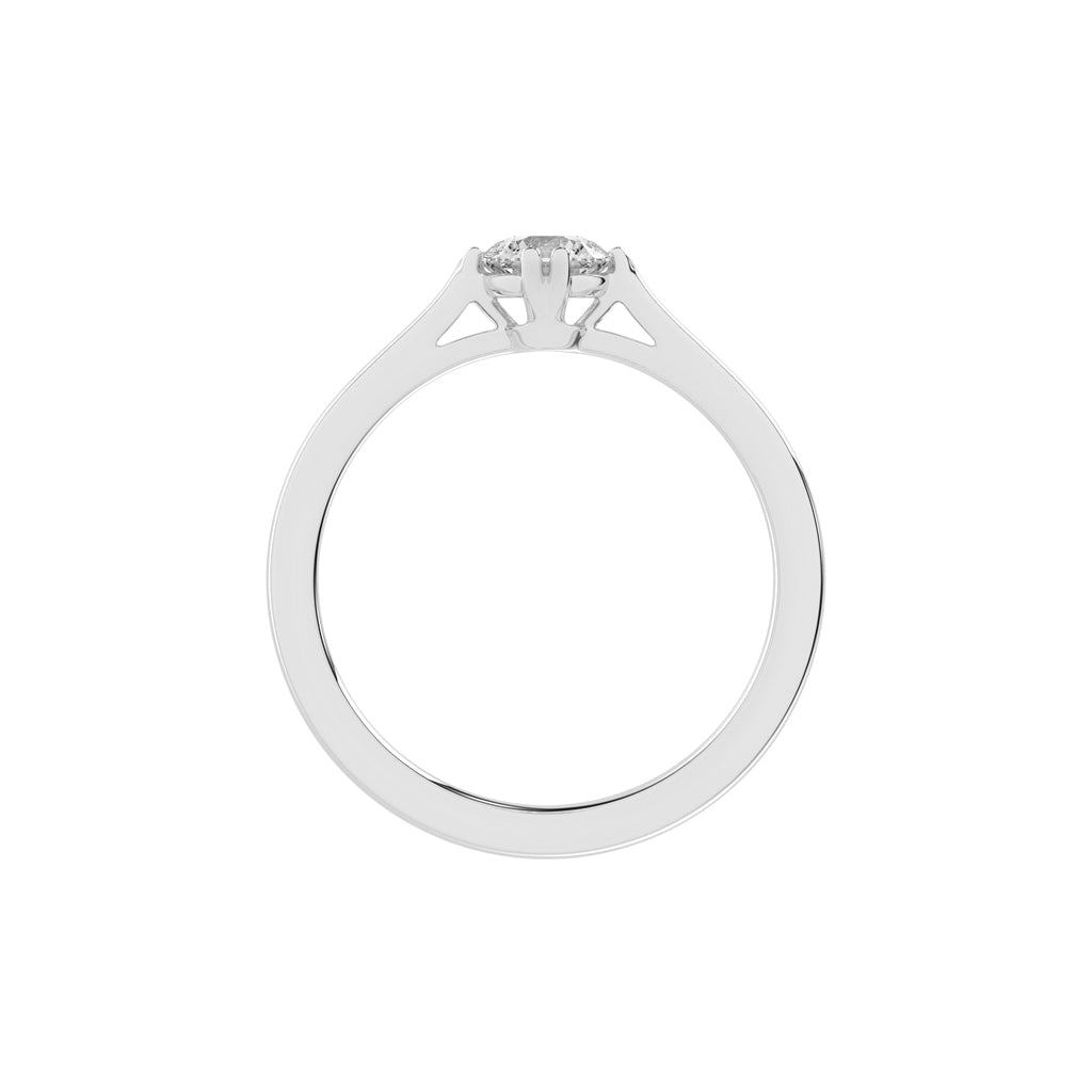 Beautiful Solitaire Love Ring