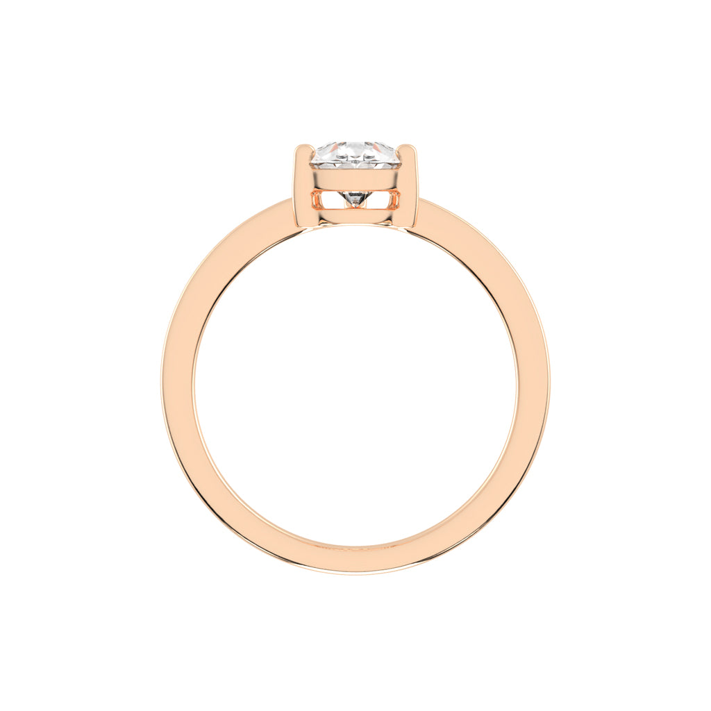 Pear Solitaire Engagement Ring