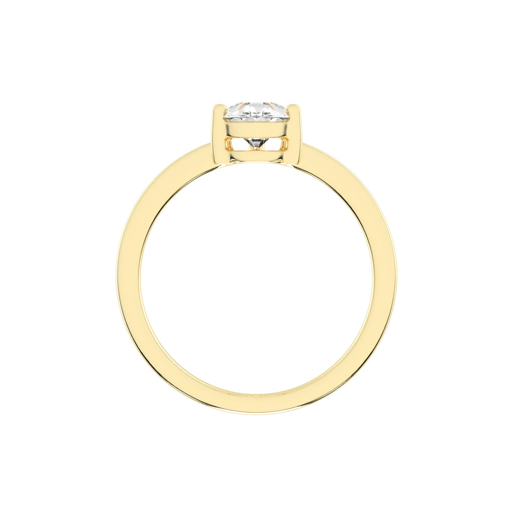 Pear Solitaire Engagement Ring