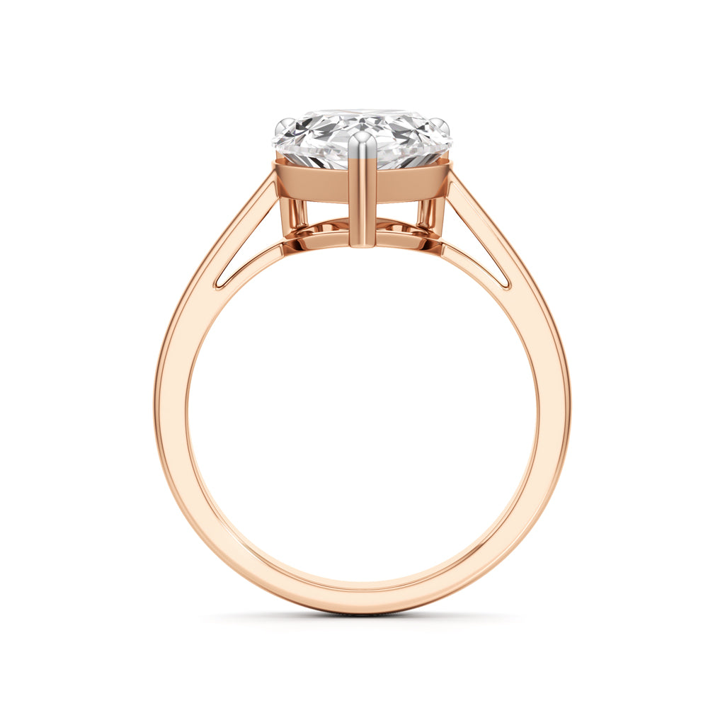 Elysia Pear Diamond Ring
