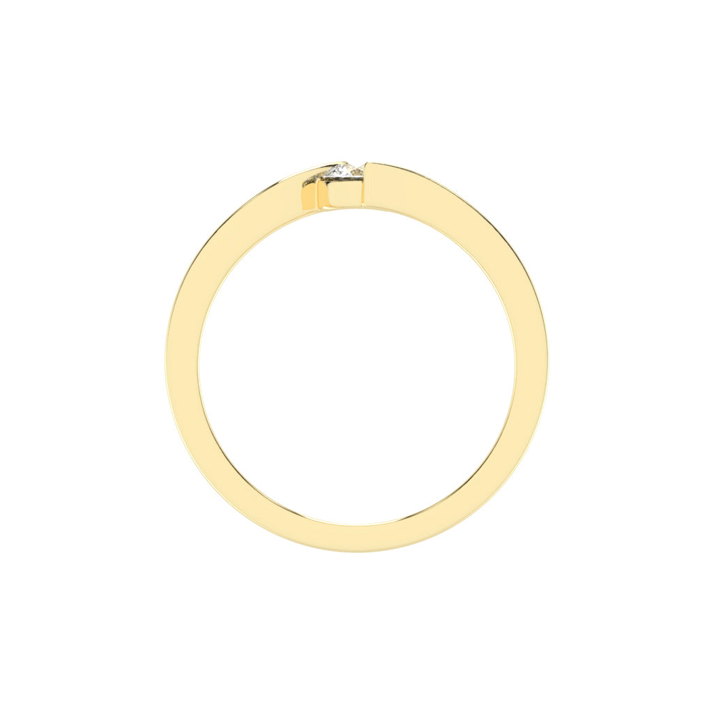 Elysira Split Shank Classic Lab Diamond Ring