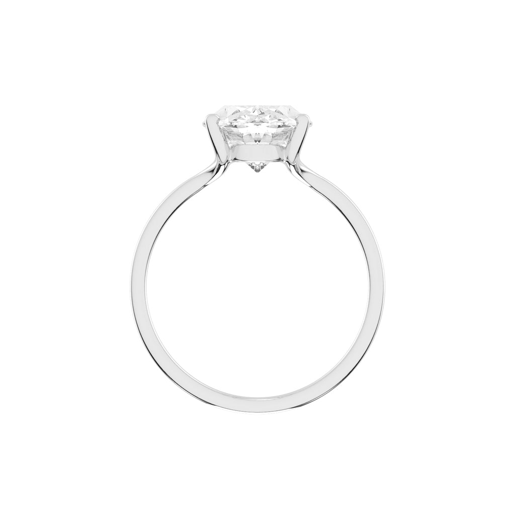 Oval Solitaire Engagement Ring