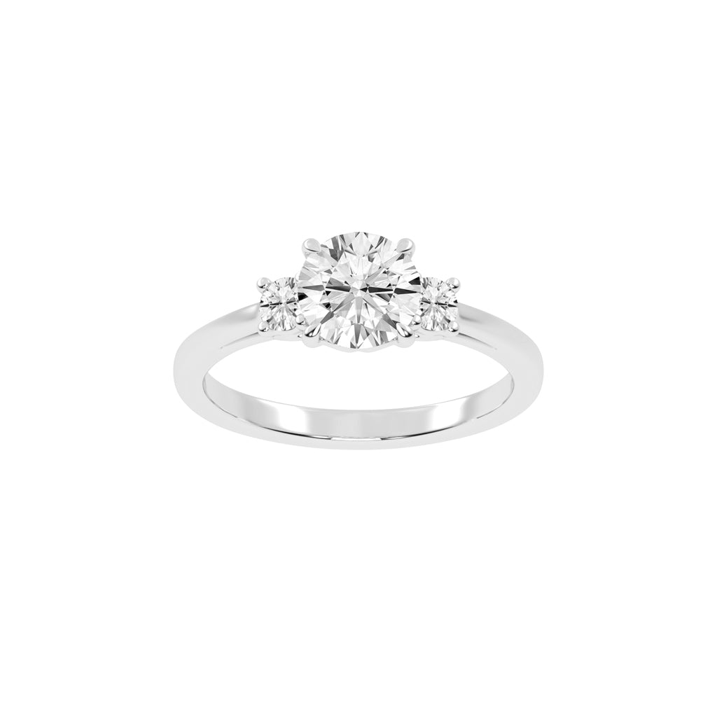 Classic Three-Stone Engagement Ring
