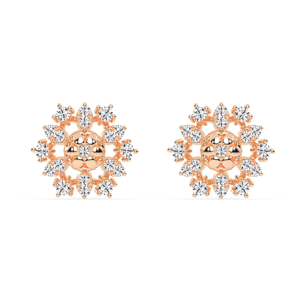 Celestial Spark Diamond Studs