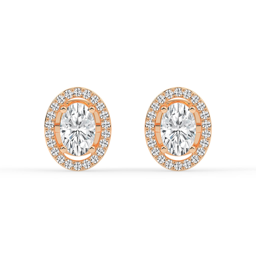 Seraphina Halo Studs