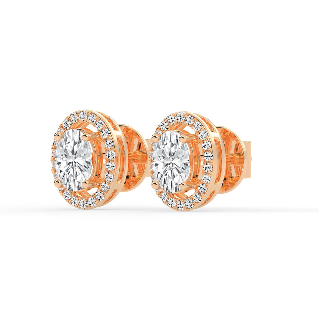 Seraphina Halo Studs