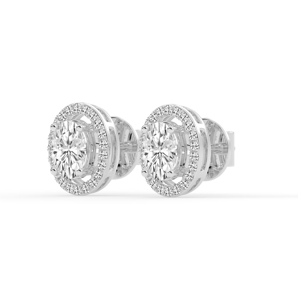 Seraphina Halo Studs
