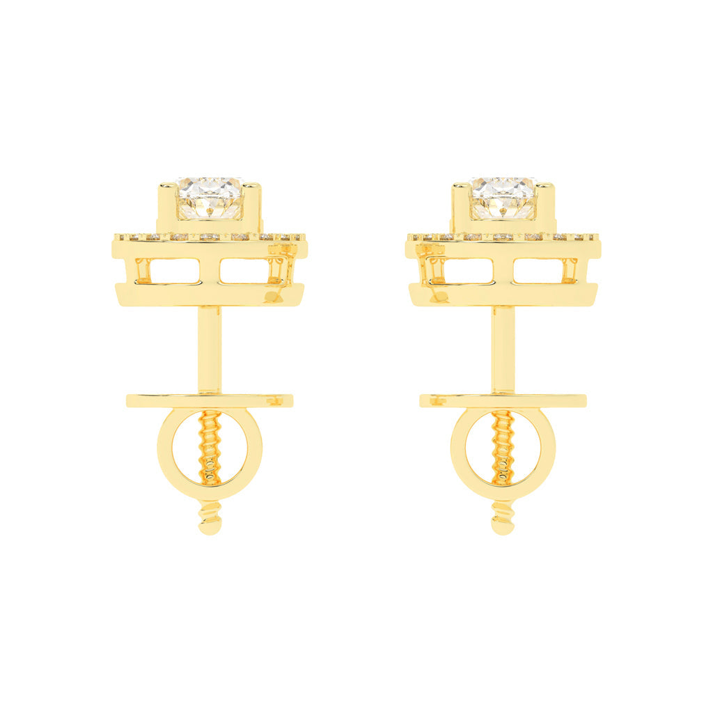 Seraphina Halo Studs