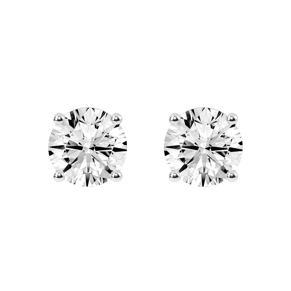 Serenya Pure Lab Diamond Stud Earrings