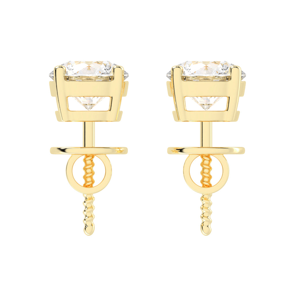 Serenya Pure Lab Diamond Stud Earrings