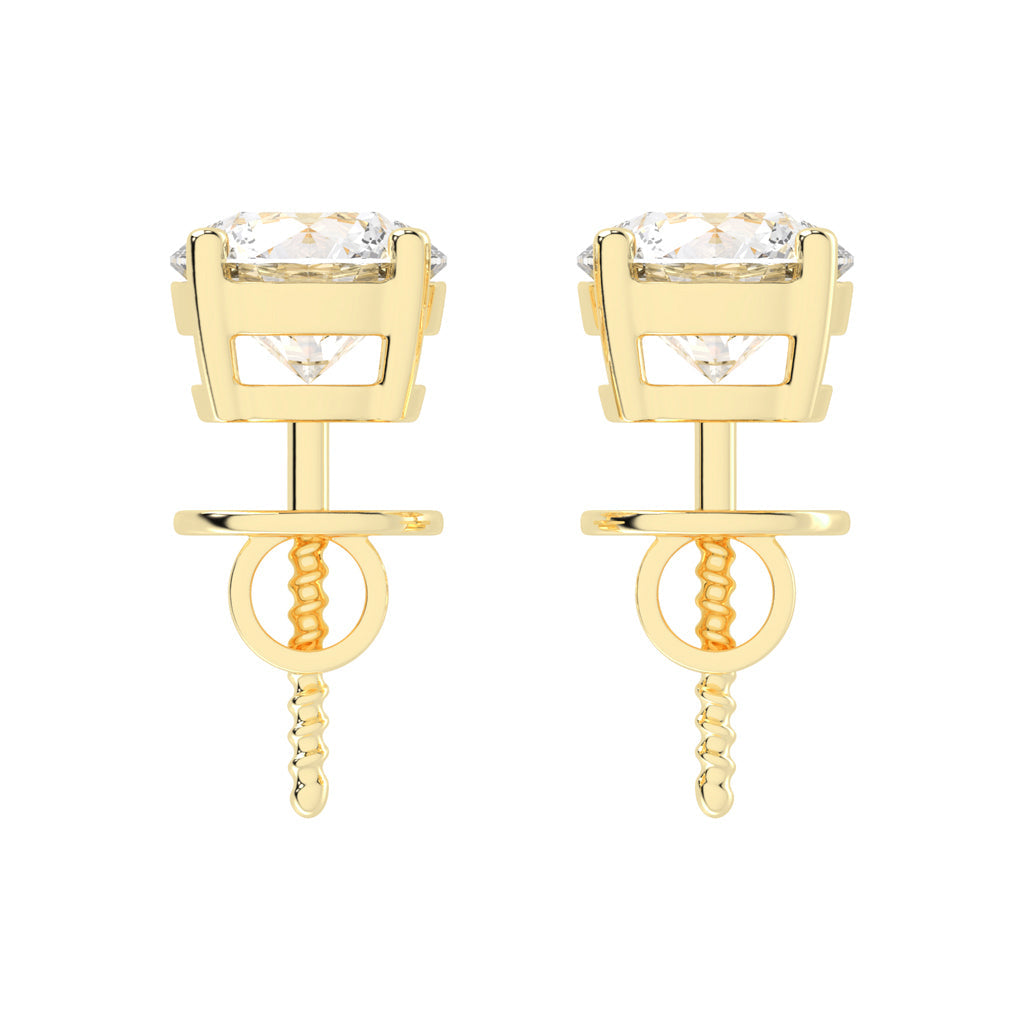 Serenya Pure Lab Diamond Stud Earrings