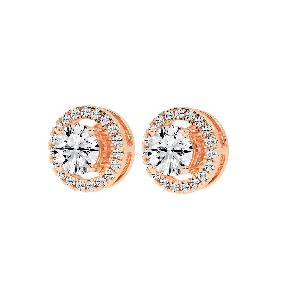 Maelis Everyday Luxe Lab Diamond Stud Earrings