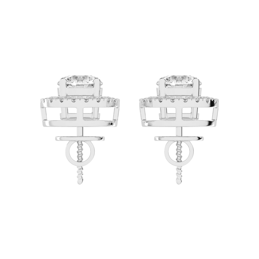 Maelis Everyday Luxe Lab Diamond Stud Earrings