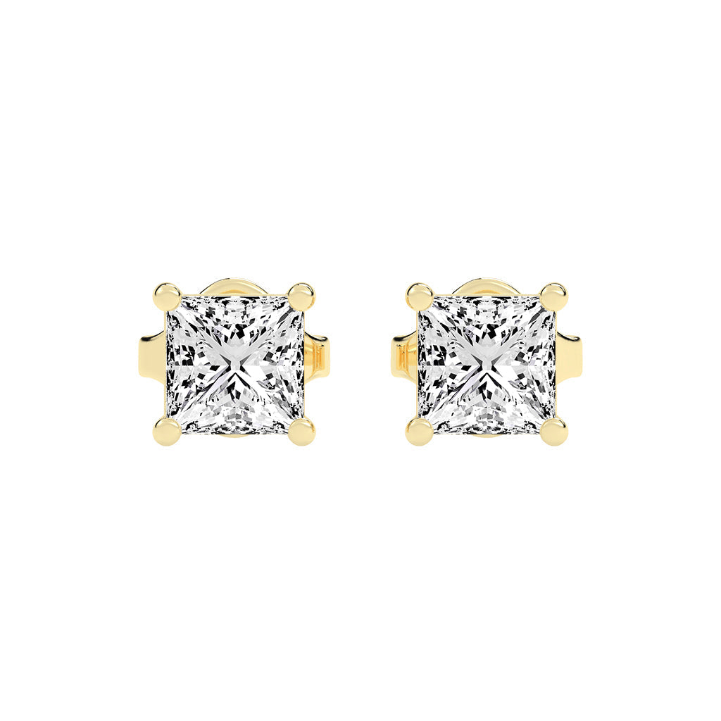 Elowen Classic Lab Diamond Stud Earrings