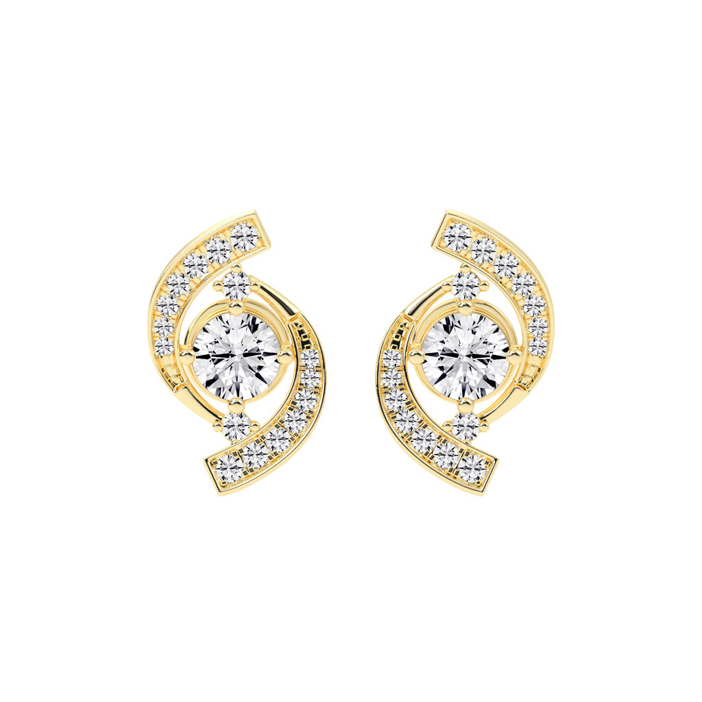 Galactic Swirl Radiance Earrings