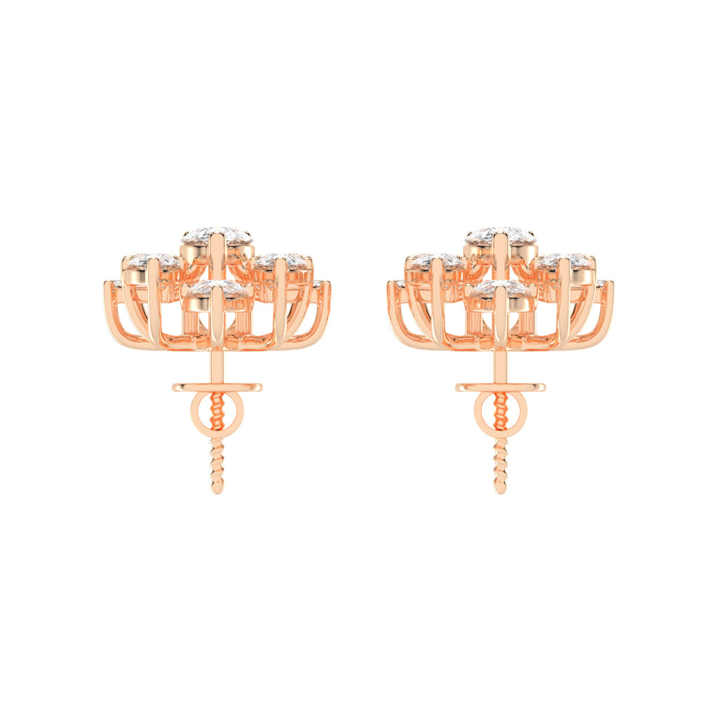 Aurora Blossom Cluster Studs