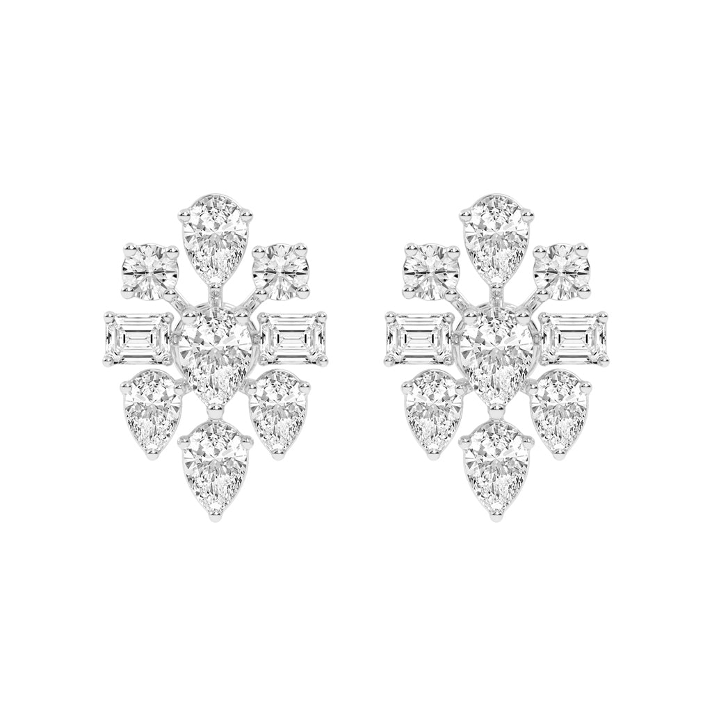 Aurora Blossom Cluster Studs