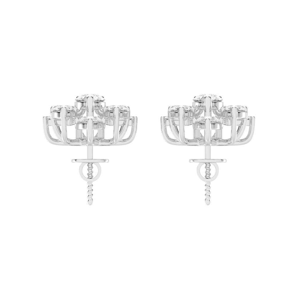 Aurora Blossom Cluster Studs