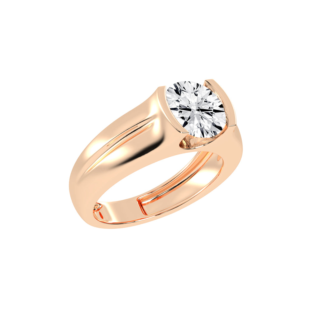 4Ct Round Shape Rings