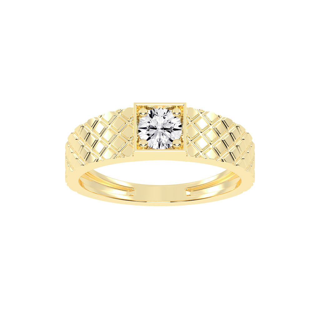 050 Ct Round Shape Rings