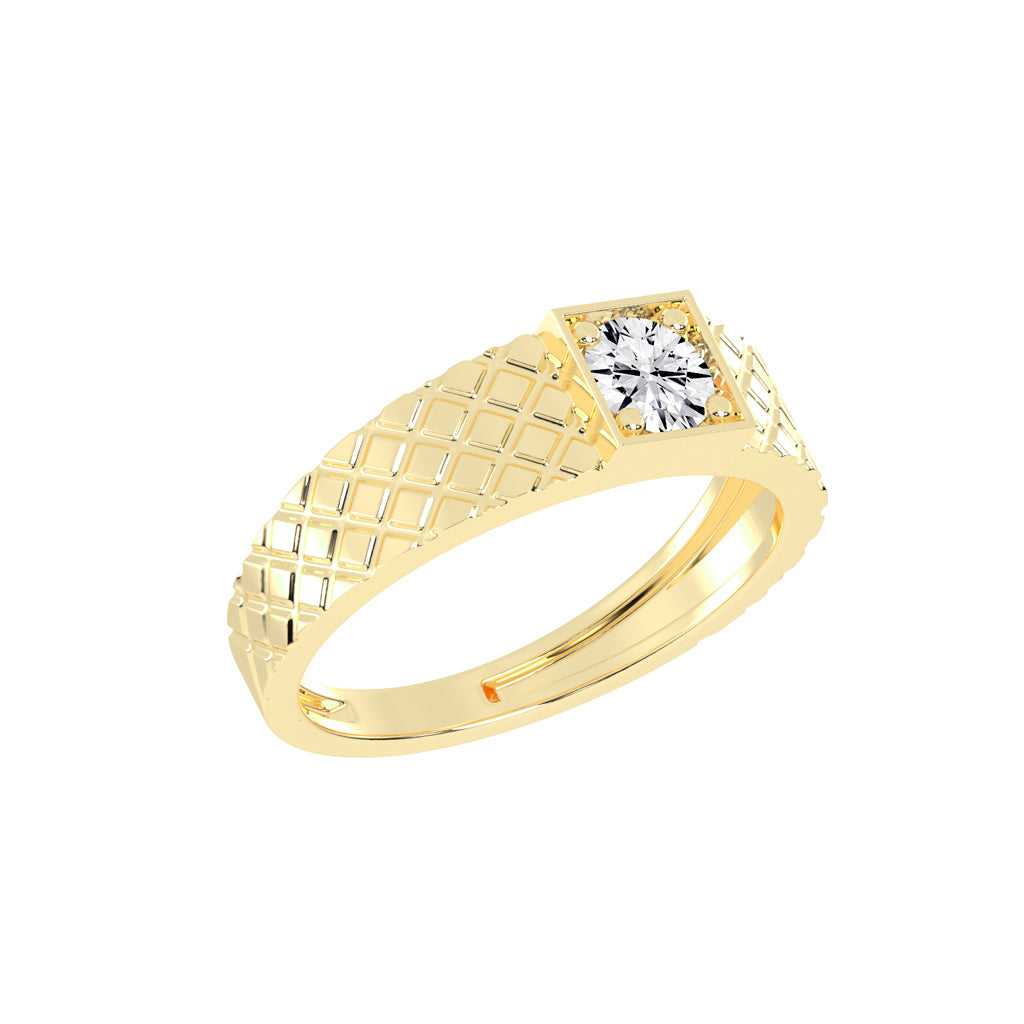 050 Ct Round Shape Rings