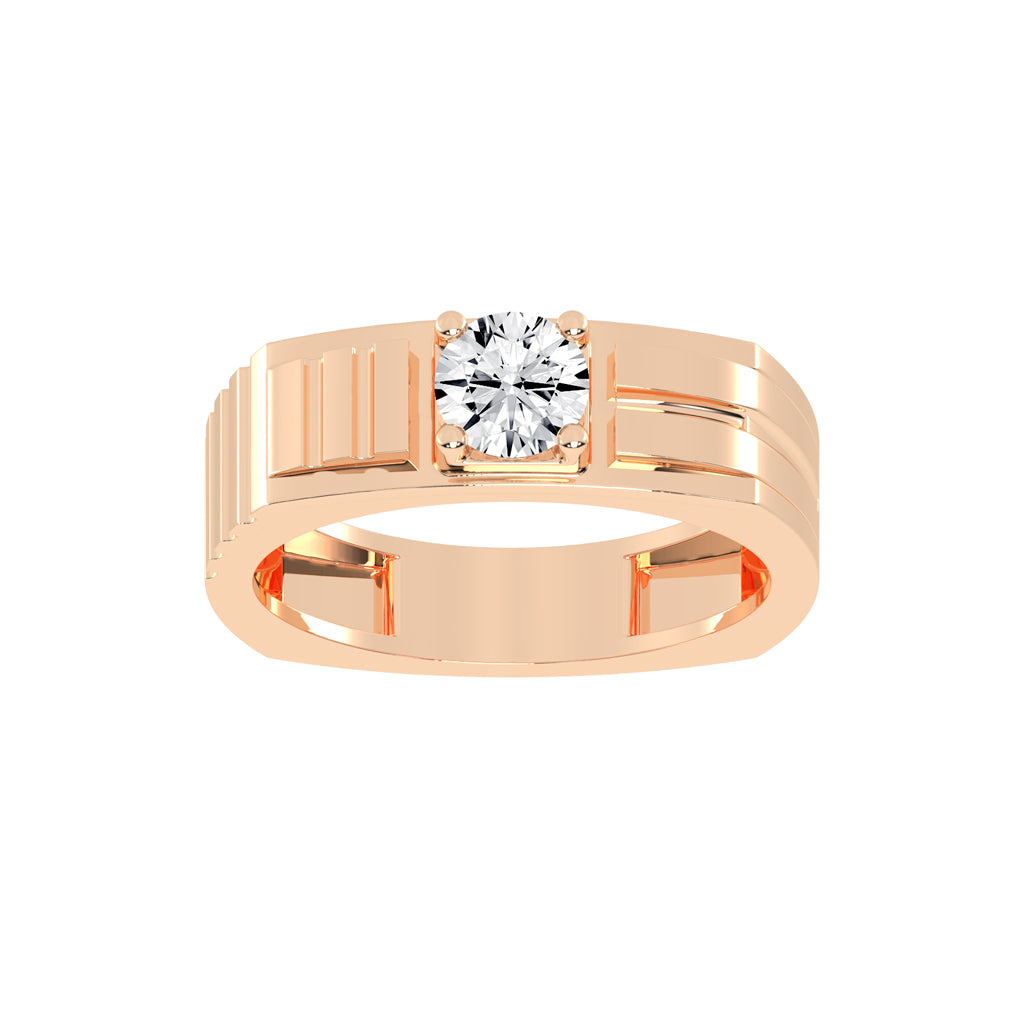 "0.75Ct Round Shape Rings "