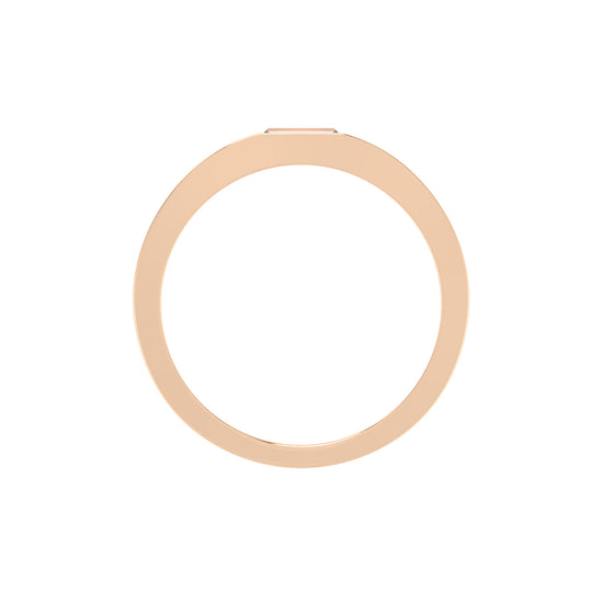 Twirling Elegance Buguette Shape Rings