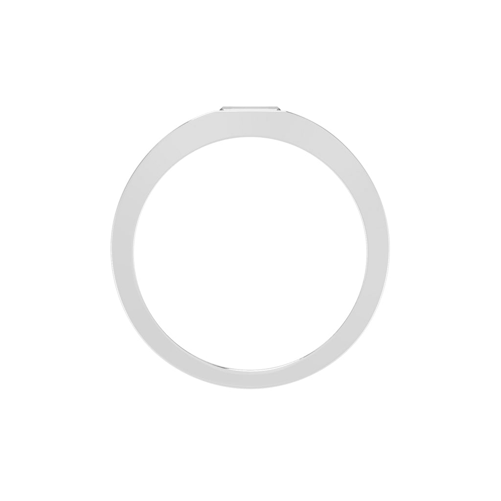 Twirling Elegance Buguette Shape Rings