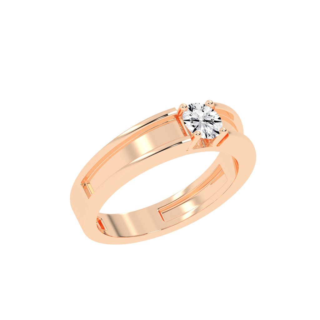 050 Ct Round Shape Rings
