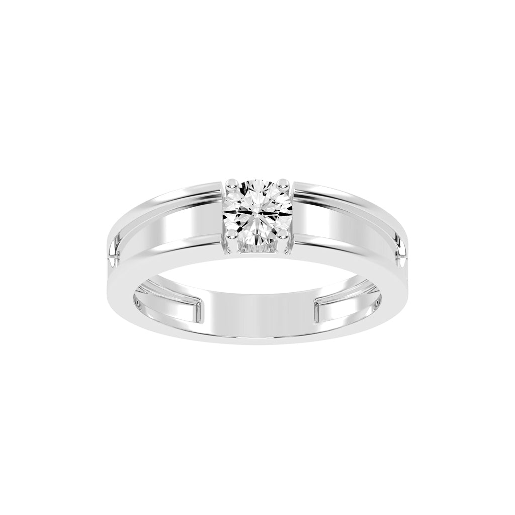 050 Ct Round Shape Rings