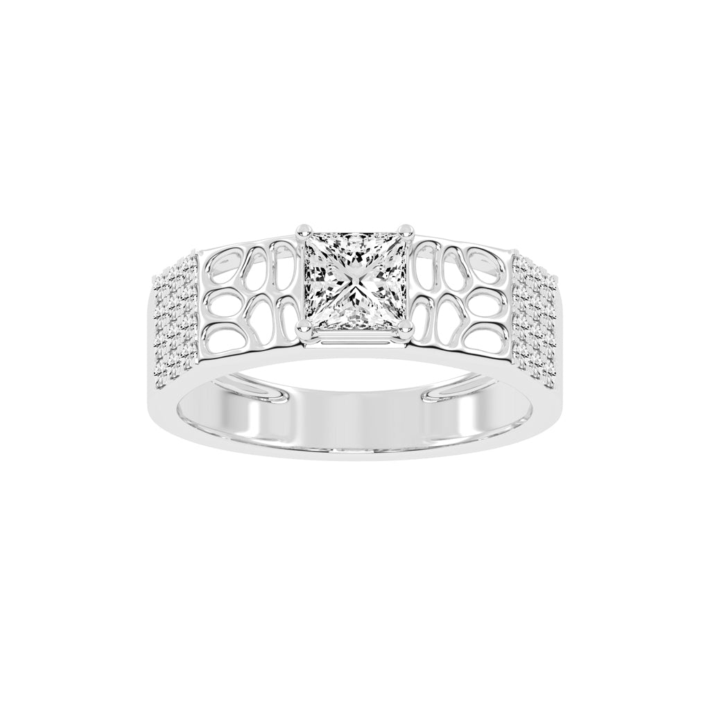 150Ct Princess Shape Solitaire