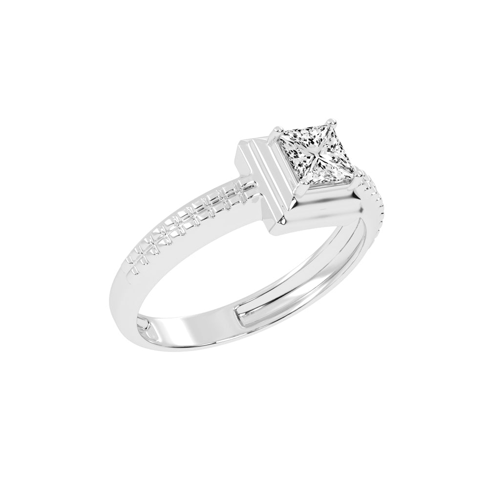 Timeless Elegance 0.5Ct Princess
