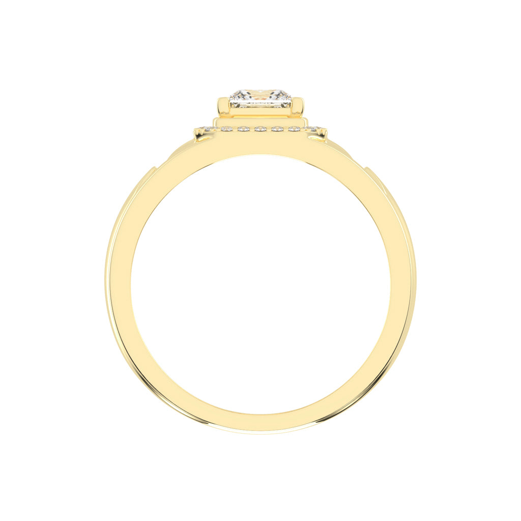 125Ct Princess Shape Solitaire