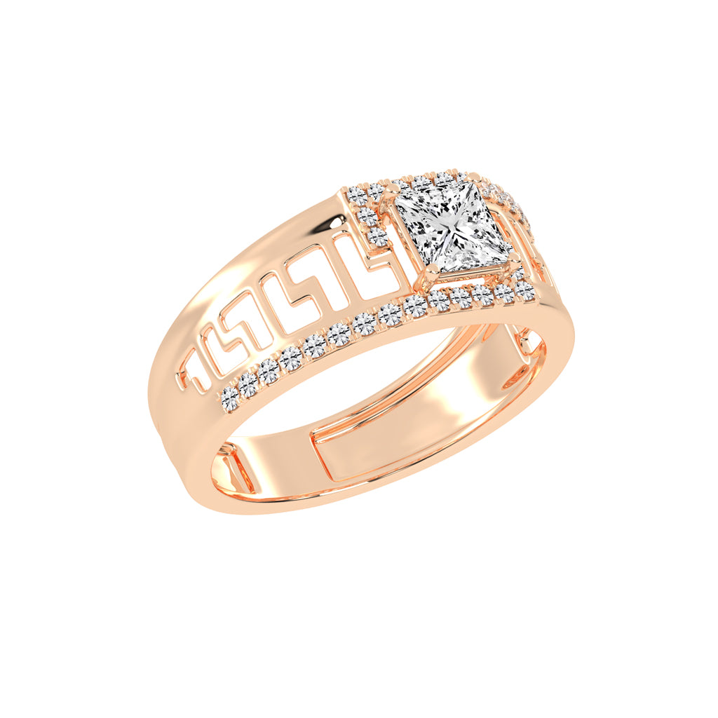 125Ct Princess Shape Solitaire