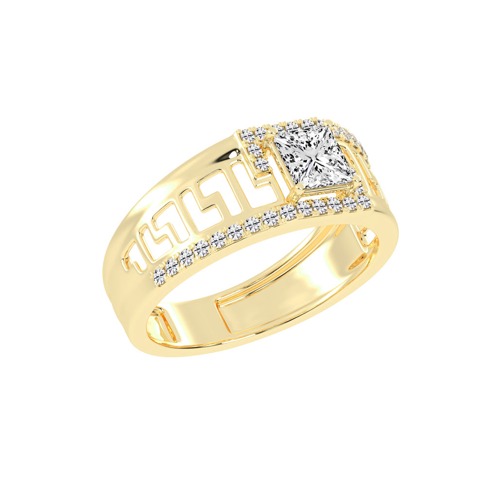 1.25Ct Princess Shape Solitaire