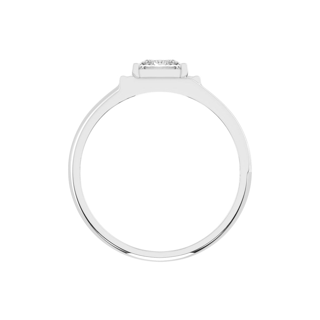 1Ct Princess Shape Solitaire