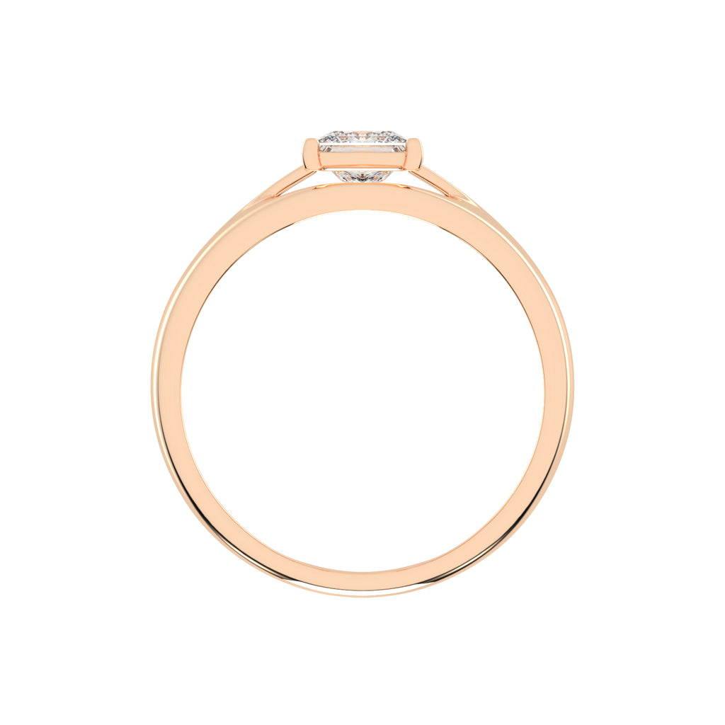 1Ct Princess Shape Solitaire