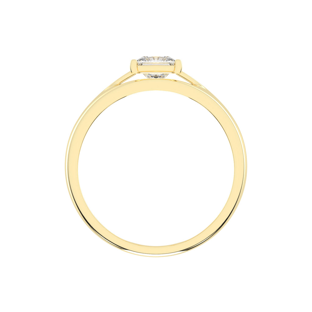 1Ct Princess Shape Solitaire