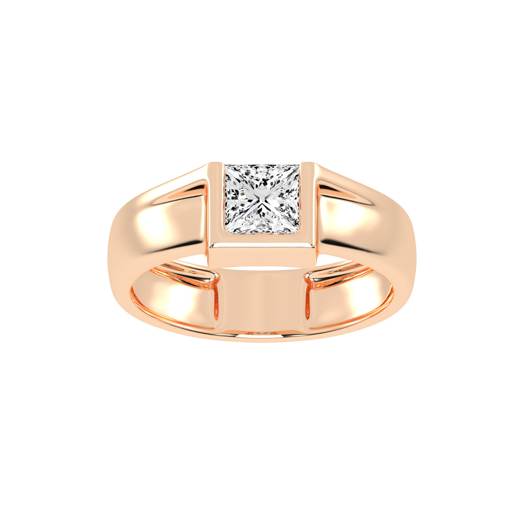 1Ct Princess Shape Solitaire