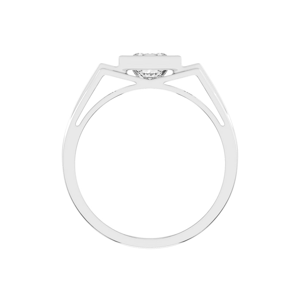 1.25Ct Princess Shape Solitaire