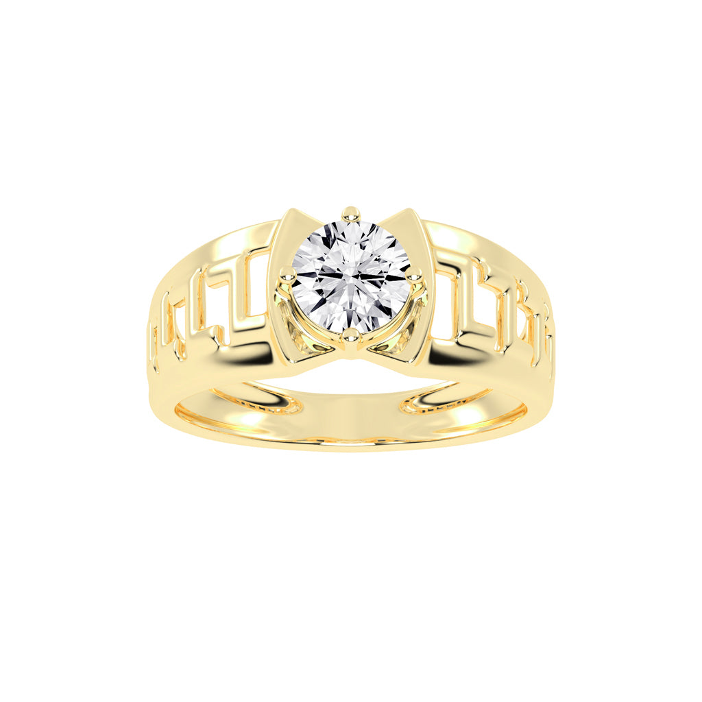 1.00Ct Round Shape Solitaire