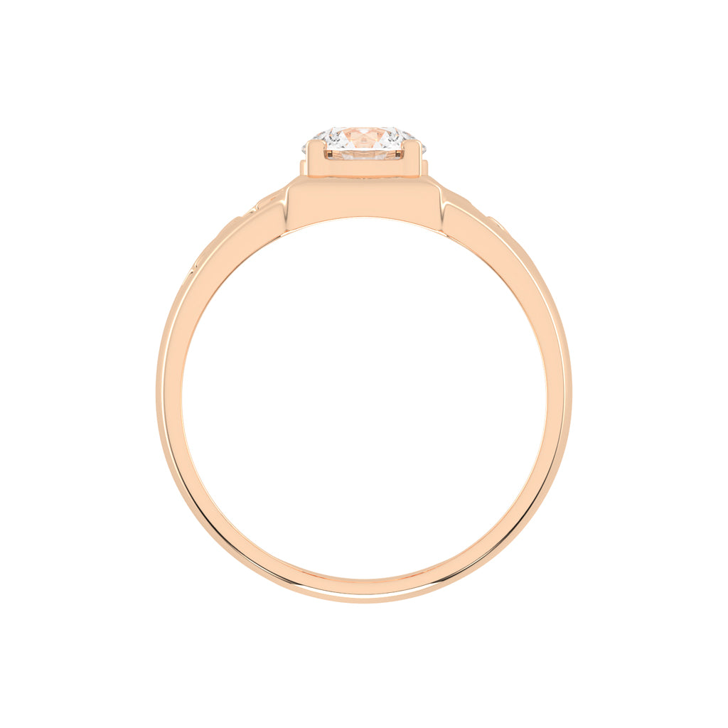 1Ct Round Shape Solitaire