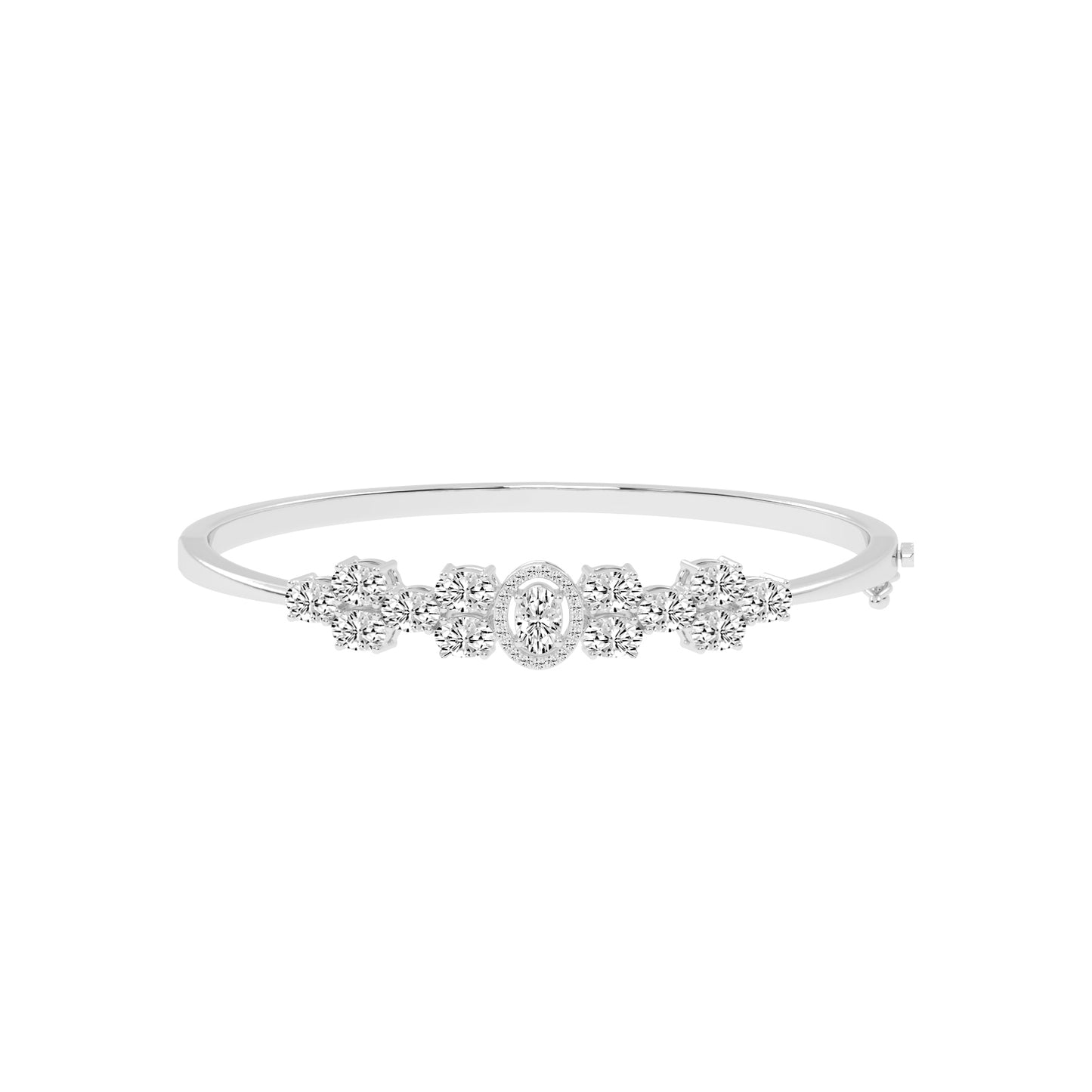 Melora Oval Cut Kada Lab Diamond Bracelet