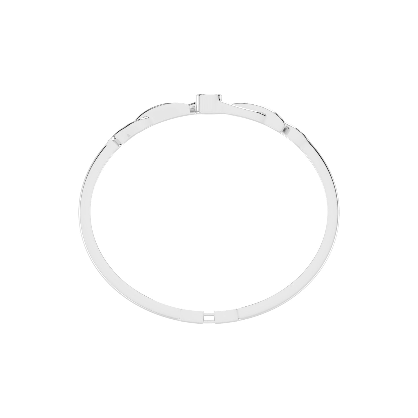 Vellia 0.50Ct Single Round Cut Kada Lab Diamond Bracelet